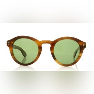 Moscot eyewear keppe col. Dark blond sunglasses 🕶️ only worn twice! Rx-able!